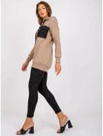 Dámska súprava -EM-KMPL-615.33 - tmavo lila