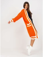 Dámsky sveter LC SW 0291 oranžový