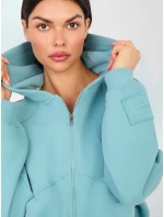 Mikina NS BL NS2566.15 tyrkysová