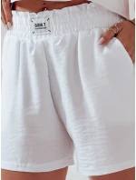 Dámske šortky OWN STYLE white FashionStreet SY0456 Dámske šortky OWN STYLE white FashionStreet SY0456