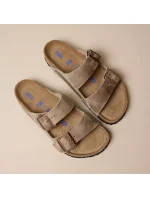Birkenstock Arizona Soft Footbed Oiled Leather Tabacco Brown Úzke žabky pre mužov/ženy (0552813)