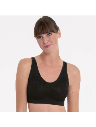 Essential Čipkovaná pooperačná braletka s penovou výstužou 4700X čierna - Anita Care Essential Čipkovaná pooperačná braletka s penovou výstužou 4700X čierna - Anita Care