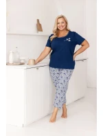 Regina 729 cr/r 2XL-3XL W26 dámske pyžamo