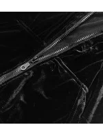 Čierno-limetkový športový komplet s legínami (YP-9967)