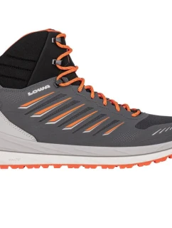 Pánske trekové topánky Lowa Axos GTX Mid gore-tex graphite/flame (310844 7952)