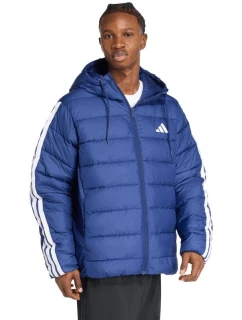Pánska bunda adidas Essentials CLIMAWARM 3-Stripes Jacket blue JX7771 pánska