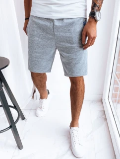 FashionStreet pánske svetlosivé teplákové šortky SX2223