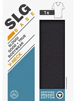 Tričko SLG Base s výstrihom do V – čierne – SLOGGI čierne – SLOGGI Tričko SLG Base s výstrihom do V – čierne – SLOGGI čierne – SLOGGI