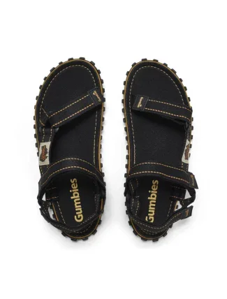 Gumbies Tracker Sandále Unisex Black M GU-SATRA001
