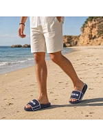Pánske žabky k bazénu navy blue Big Star RR174A045 Pánske žabky k bazénu navy blue Big Star RR174A045