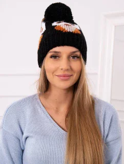 Dámska čiapka Owl K340 čierna