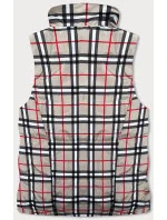 Obojstranná čierna dámska vesta (2383-1)