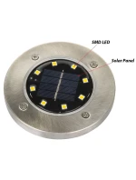 SOLÁRNA LAMPA 8 LED SMD PRE PRELOMENIE KPL.4PCS