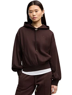 Dámska mikina Puma Her Relaxed Hoodie, hnedá, 694027 33