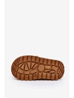 Kapcie Dziecięce Z Futerkiem Camel Birasta