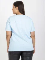 Tričko RV TS 7660.88P svetlo modrá