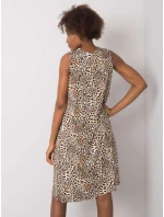 Šaty TO SK 896 7.28P čierno-béžové