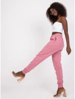 Tepláky TW DR 1033.16P tmavo ružová