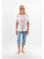 Pyžamo Martel Maria I 200 cr/r 3XL-4XL dámske nezapnuté Pyžamo Martel Maria I 200 cr/r 3XL-4XL dámske nezapnuté