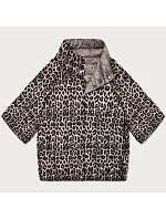 Obojstranná dámska plus size bunda Goodlookin cocoa/panther s 3/4 rukávmi (M6-6308-358) Obojstranná dámska plus size bunda Goodlookin cocoa/panther s 3/4 rukávmi (M6-6308-358)