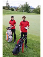 Daiber JN 1308 Pánske polo tričko z piké s zipsom 02.1308 biele/čierne Daiber JN 1308 Pánske polo tričko z piké s zipsom 02.1308 biele/čierne