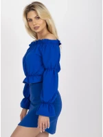 Blúzka WN BZ 3108.53 kobaltovo modrá