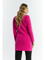 Monnari Kabáty Elegantný dámsky kabát ružový
