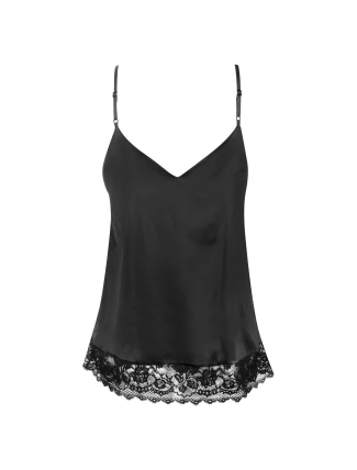 Dámsky saténový top 30661-004 - Selmark