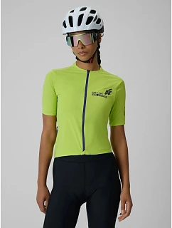 Dámsky cyklistický dres UPF50+ 4F 4FRSS26TFTSF2454-45S dámsky