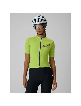 Dámsky cyklistický dres UPF50+ 4F 4FRSS26TFTSF2454-45S dámsky Dámsky cyklistický dres UPF50+ 4F 4FRSS26TFTSF2454-45S dámsky