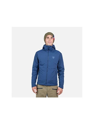 Pánska outdoorová bunda ROSSIGNOL Opside Hoodie Jkt, tmavomodrá Pánska outdoorová bunda ROSSIGNOL Opside Hoodie Jkt, tmavomodrá