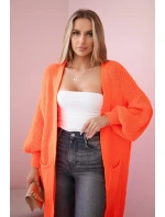 Oranžový dlhý sveter