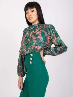 Nohavice LC SP 22K 5019.13P tmavo zelená