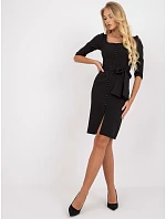 Šaty LK SK 508861.33X čierna Šaty LK SK 508861.33X čierna