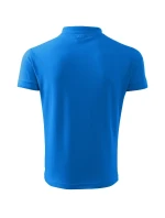 Pánska polokošeľa Pique snorkel blue