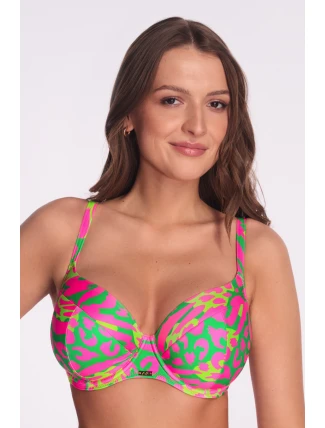 PLAVKOVÁ PODPRSENKA SK 246 NEON SAFARI MAXI