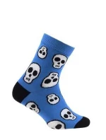 Chlapčenské vzorované ponožky Wola U24.P01;W24.P01 21-26 Chlapčenské vzorované ponožky Wola U24.P01;W24.P01 21-26