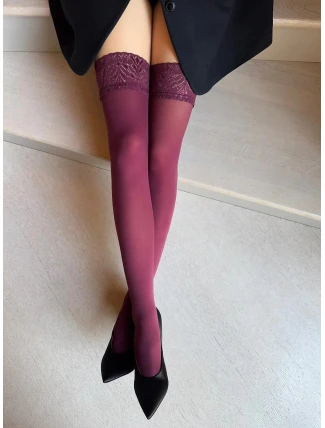 Dámske samodržiace pančuchy Veneziana Ar Fiona 60 den