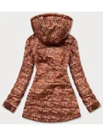 Dámska obojstranná bunda v khaki farbe parka / prešívaná (CAN-621) Dámska obojstranná bunda v khaki farbe parka / prešívaná (CAN-621)