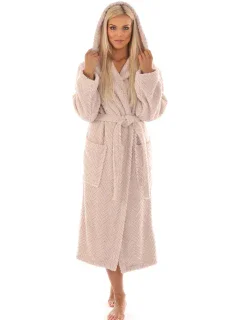 Dámsky župan Athena s kapucňou 3116 Hazel - Vestis