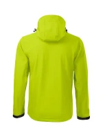 Pánska výkonná softshellová bunda limetková