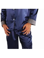 Pánske saténové pyžamo Satyna Adam 939 - De Lafense