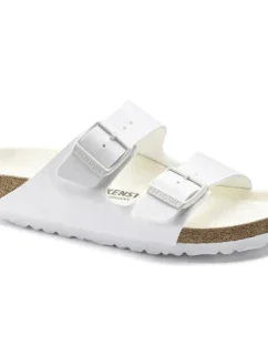 Birkenstock dámske/pánske Birkenstock Arizona Birko-Flor Regular široké chodidlá na leto biele (1019061)