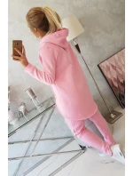 Súprava vreckových nohavíc svetlo ružová