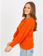 Dámsky sveter TW SW BI 9029.84 oranžový