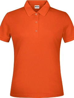 Daiber JN 791 Dámske piqué polo tričko 02.0791 oranžové