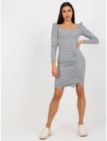 Dámske šaty EM SK 20 320.07 šedá - FPrice