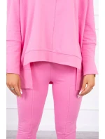 Súprava s oversize blúzkou svetlo ružová Súprava s oversize blúzkou svetlo ružová