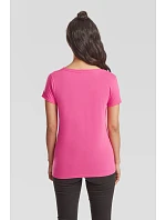 Fruit of the Loom Lady-Fit Iconic 150 V-Neck T Dámske tričko s výstrihom do V 16.1444 biele Fruit of the Loom Lady-Fit Iconic 150 V-Neck T Dámske tričko s výstrihom do V 16.1444 biele