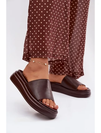 Dámské nazouváky na platformě Tanelisse